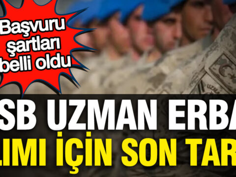 Msb uzman erbas alimi basladi kritik basvuru sartlari ve son tarih belli oldu wuDlKSHR